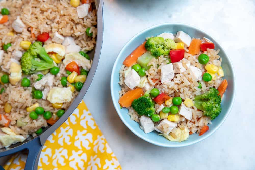 Clean Out the Fridge Fried Rice