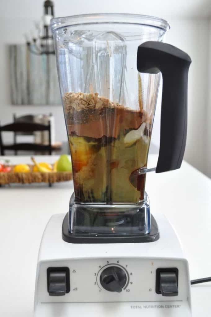 Healthy Chocolate Zucchini Blender Muffins