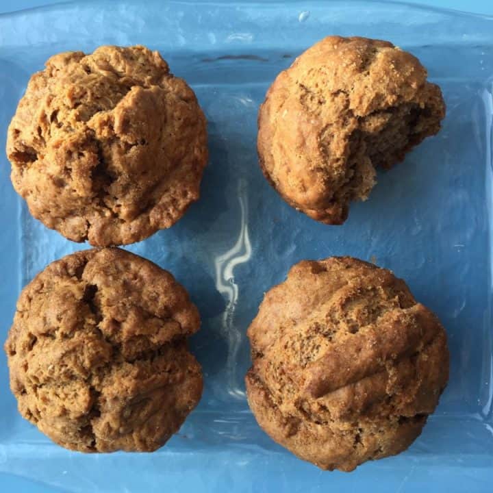 Easy, Healthy Gingerbread Muffins