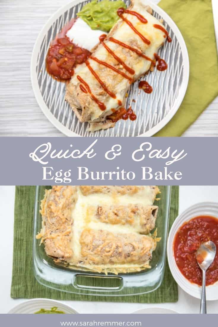 Easy Egg Burrito Bake