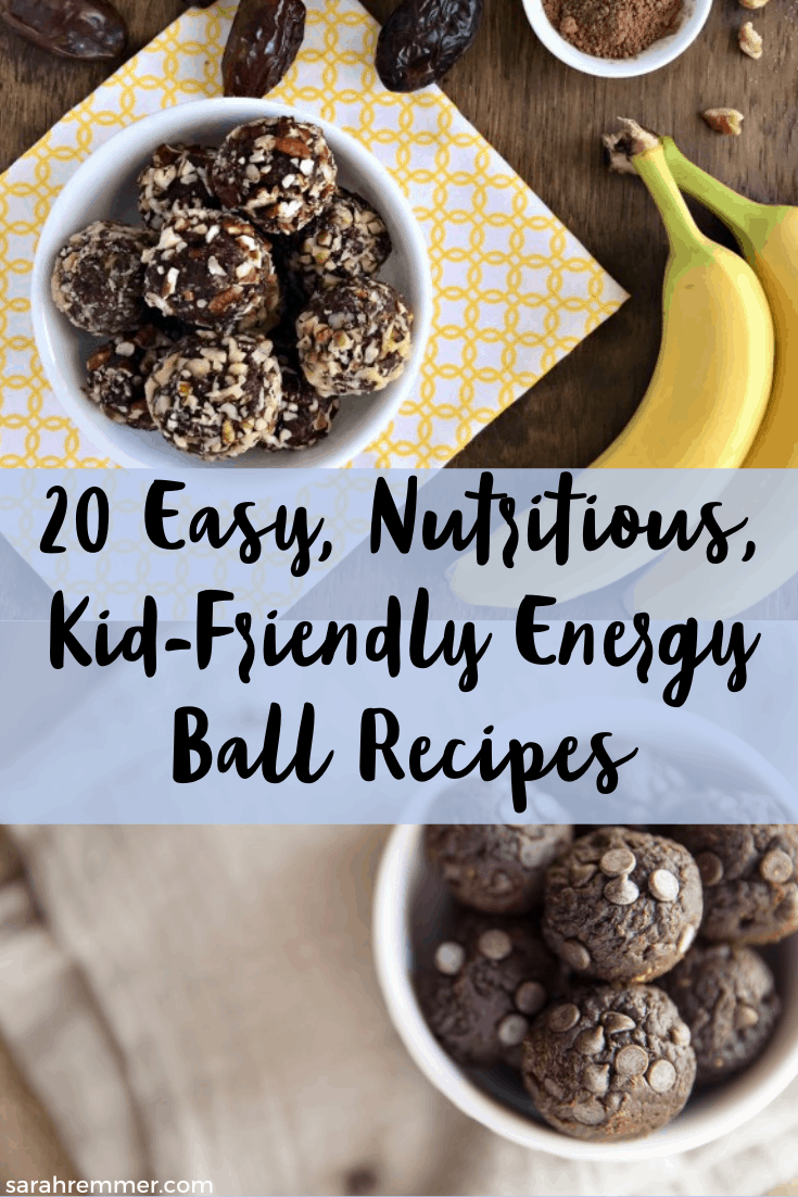 20 Easy, Nutritious Energy Ball Recipes Kids Love! | Sarah Remmer