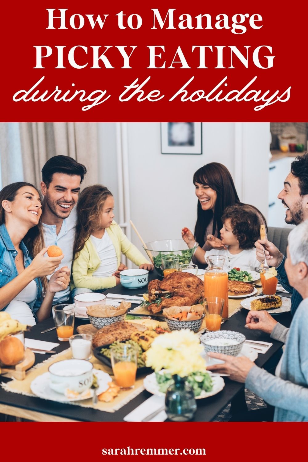 Holiday mealtimes can challenge picky eating tendencies for kids (and you!), especially when things aren't feeling normal to begin with! So what can you do? How can you bring the joy and make holiday feeding and mealtimes positive? Here's how to create a positive holiday feeding experience for your picky eater during a pandemic. 