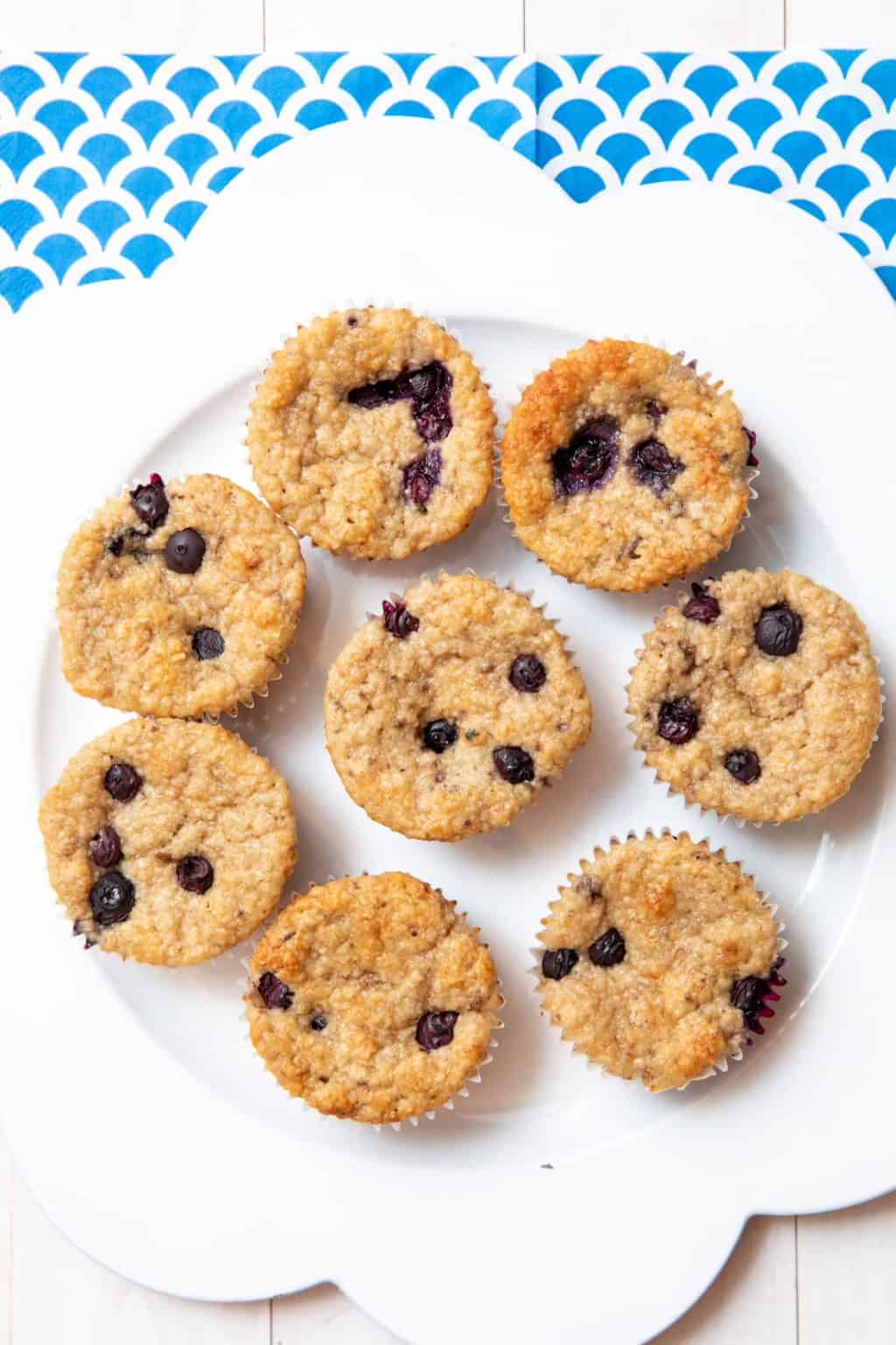 gluten free lemon blueberry muffins