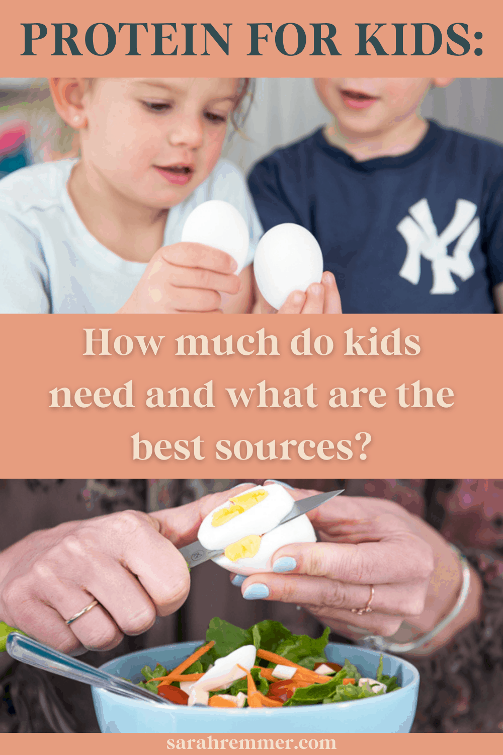 protein for kids - how much do they need?