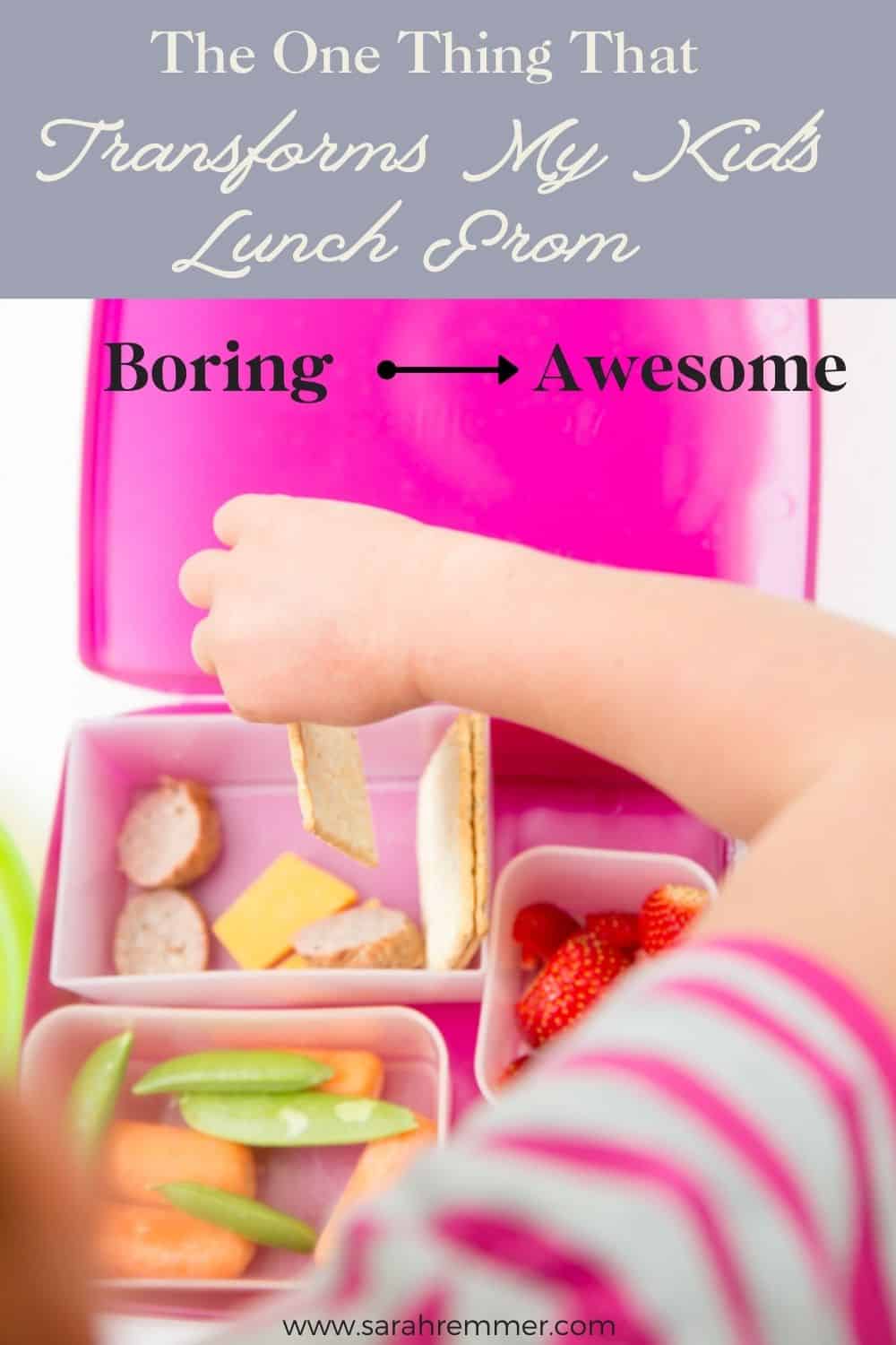 The simple solution to make your kid's lunchbox...FUN! Dietitian-approved, helpful tips for packing kid-approved school lunches.