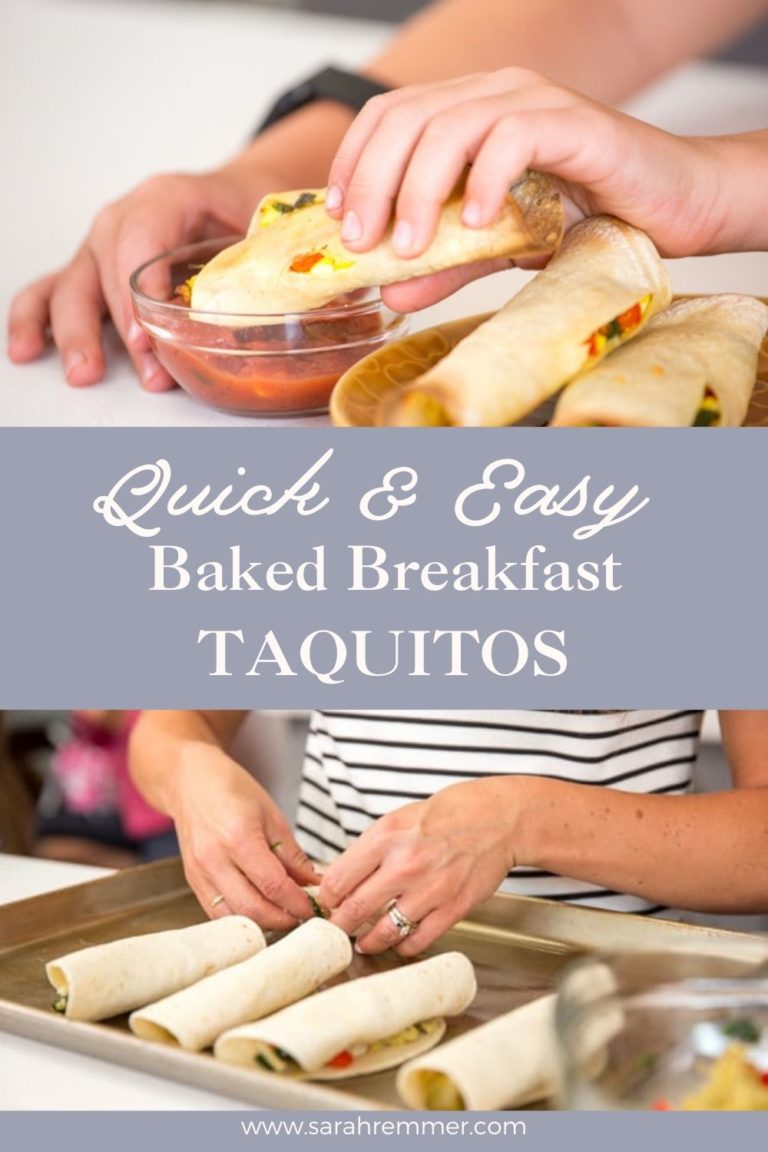 Baked Breakfast Taquitos Sarah Remmer, RD