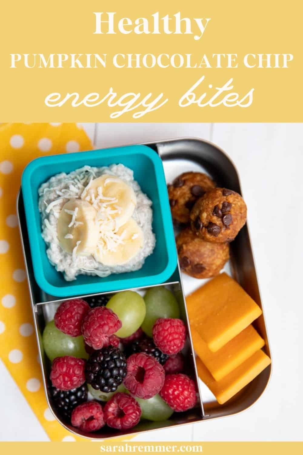 These quick and easy pumpkin spice energy bites have a dose of pumpkin for added flavour and a nutrition boost. A perfect healthy treat!