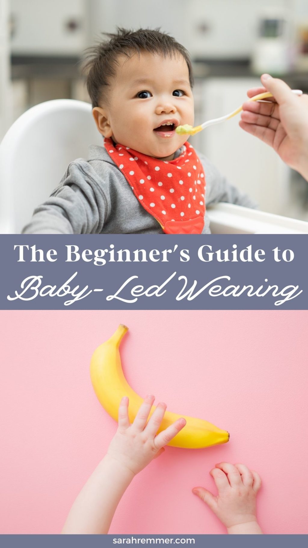 This beginners guide to baby-led weaning is a comprehensive guide that will help feeding newbies learn everything there is to know about this starting solids strategy, why it is registered dietitian-approved, how to implement it, and some nutritious recipes to test out with their babies. 