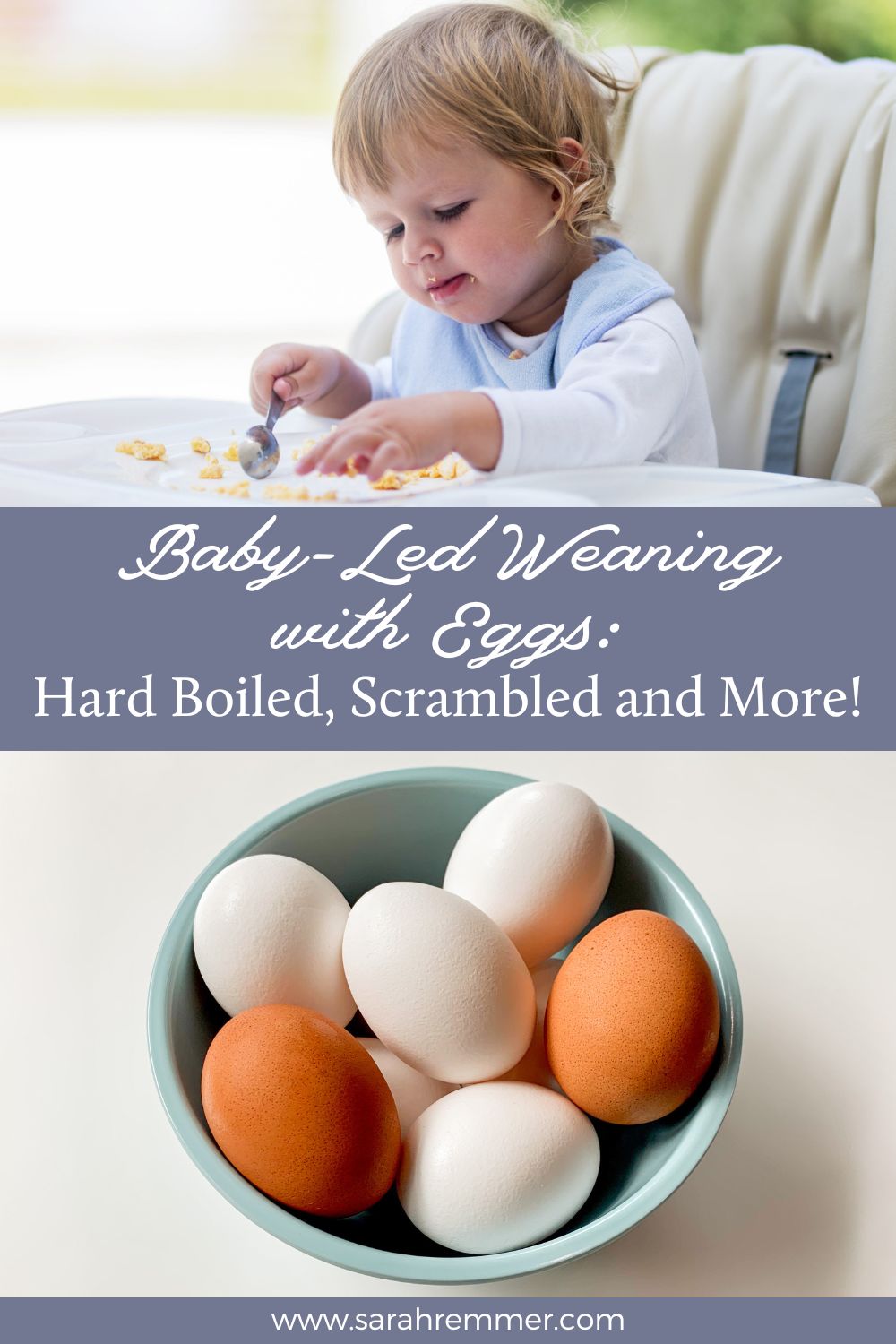 Here is everything you need to know about baby-led weaning with eggs, from a registered dietitian. Here's how to introduce eggs to your baby.
