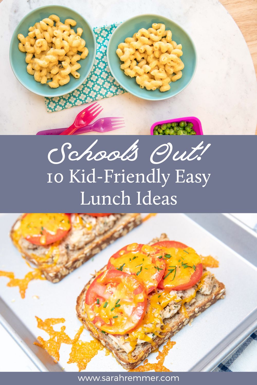 It's important that kids eat a balanced, nutritious lunch. Here are 10 kid-friendly lunch ideas for busy families to make!