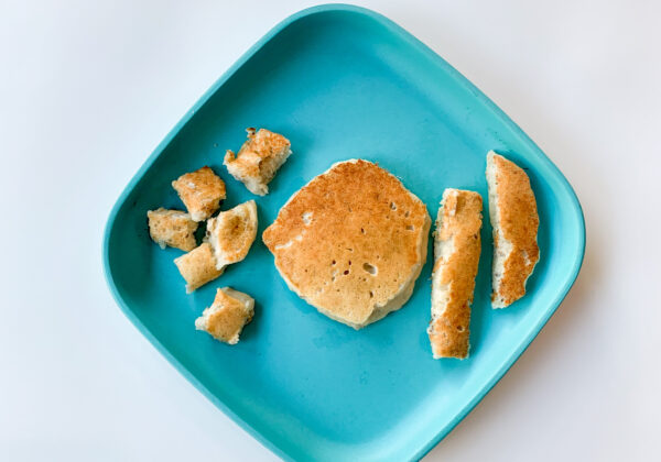 Pancakes for Baby-Led Weaning