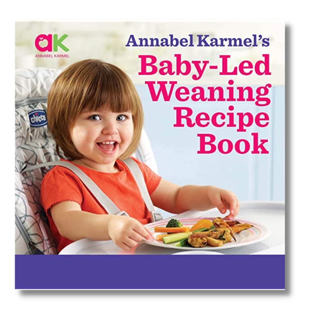 cover of Annabel Karmel's BLW recipe book