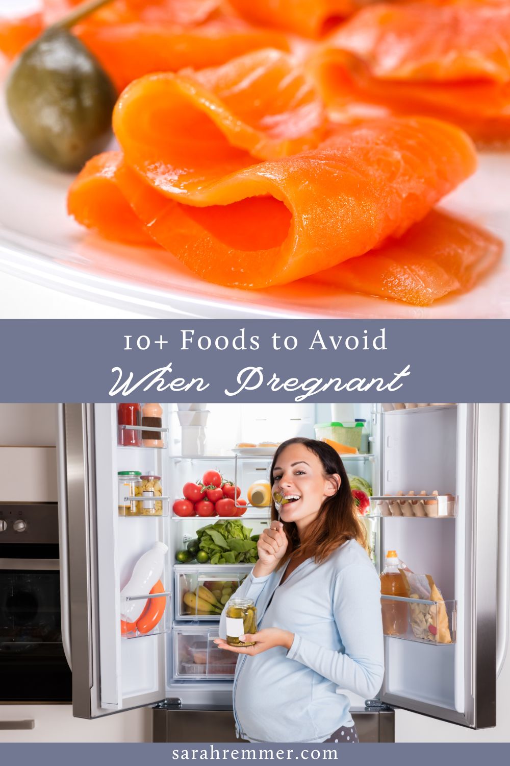 Wondering which foods you should avoid when you’re pregnant? In this detailed post, registered dietitian Sarah Remmer shares pregnancy nutrition advice.