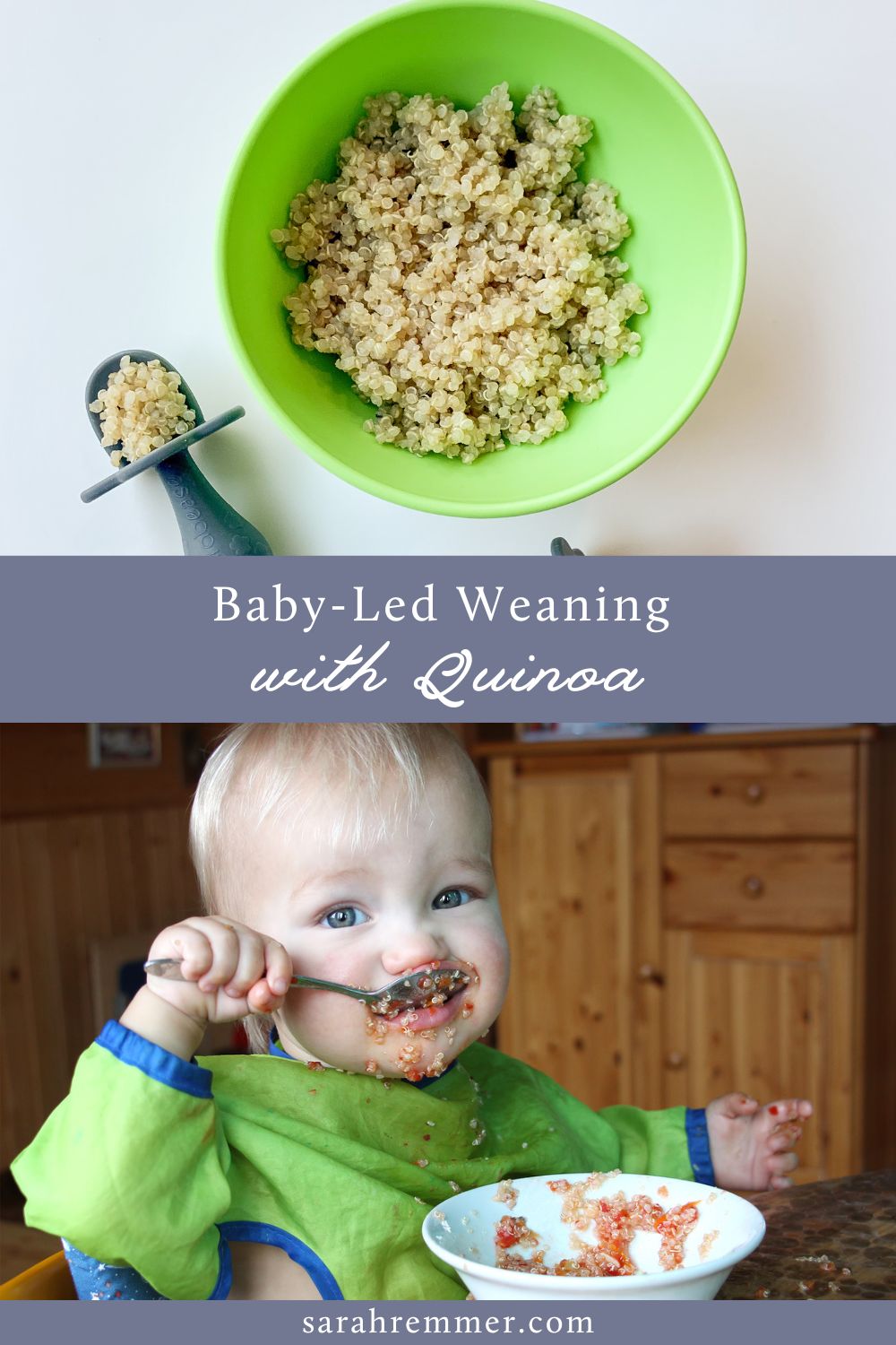 Here is everything you need to know about baby-led weaning with quinoa, from a registered dietitian. Here's how to introduce quinoa to your baby.