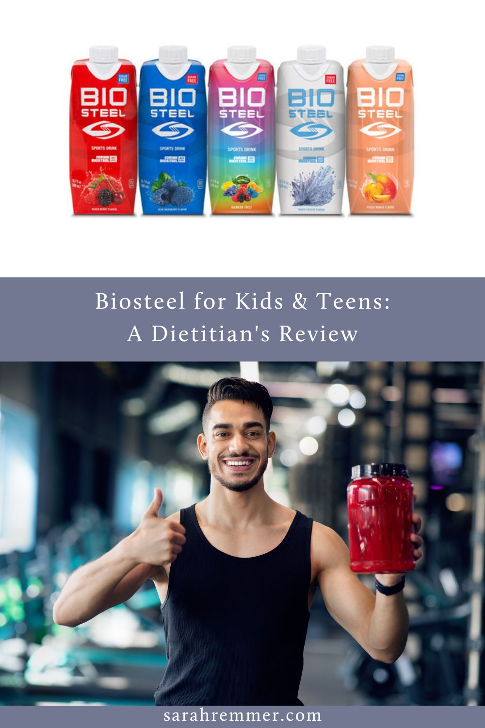 Is Biosteel hydration and Biosteel protein powder safe for kids? These sports nutrition supplements are gaining popularity among teens. As a dietitian and mom of a teenager, I share everything you need to know.