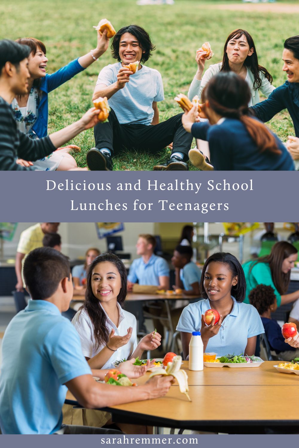 Packing school lunches for teenagers can feel overwhelming! A dietitian mom shares lots of nourishing and tasty school lunch ideas.