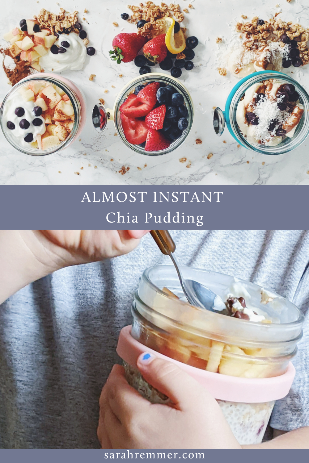 Love chia pudding but hate the overnight (or hours) wait? Wait no more, my friends! This instant chia pudding is ready in around 20 minutes.