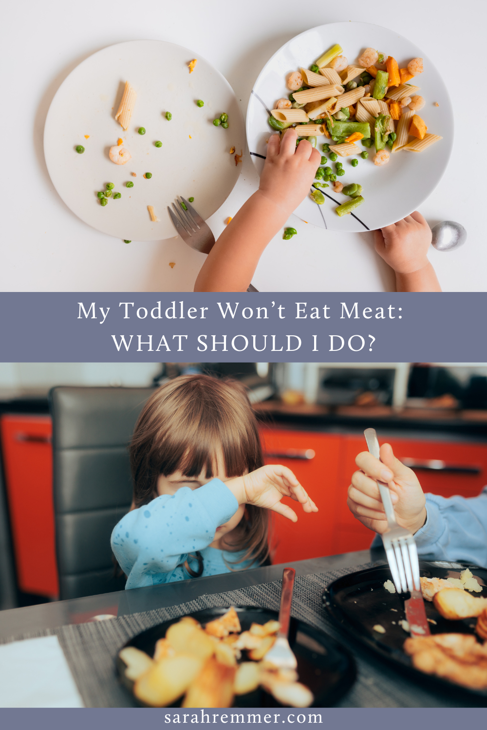 Help! My toddler won’t eat meat! As a registered dietitian, I help you figure out what to do when your child refuses to eat meat.