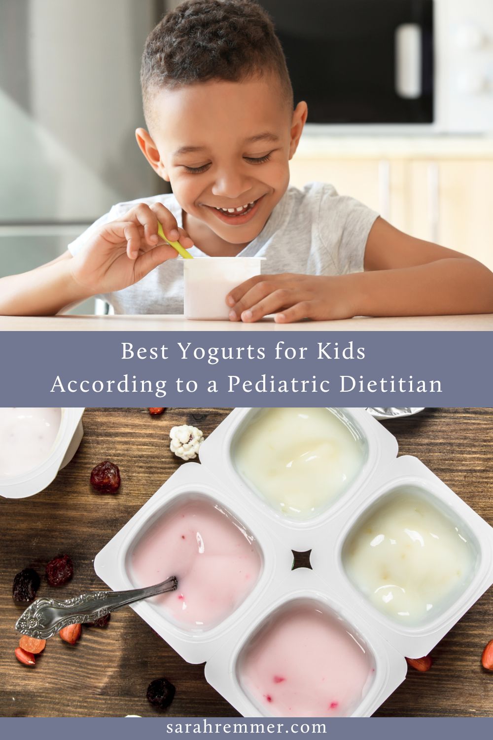 What are the best yogurts for kids? With so many brands to choose from, it can be confusing. As a dietitian mom, I've summarized everything you need to know.