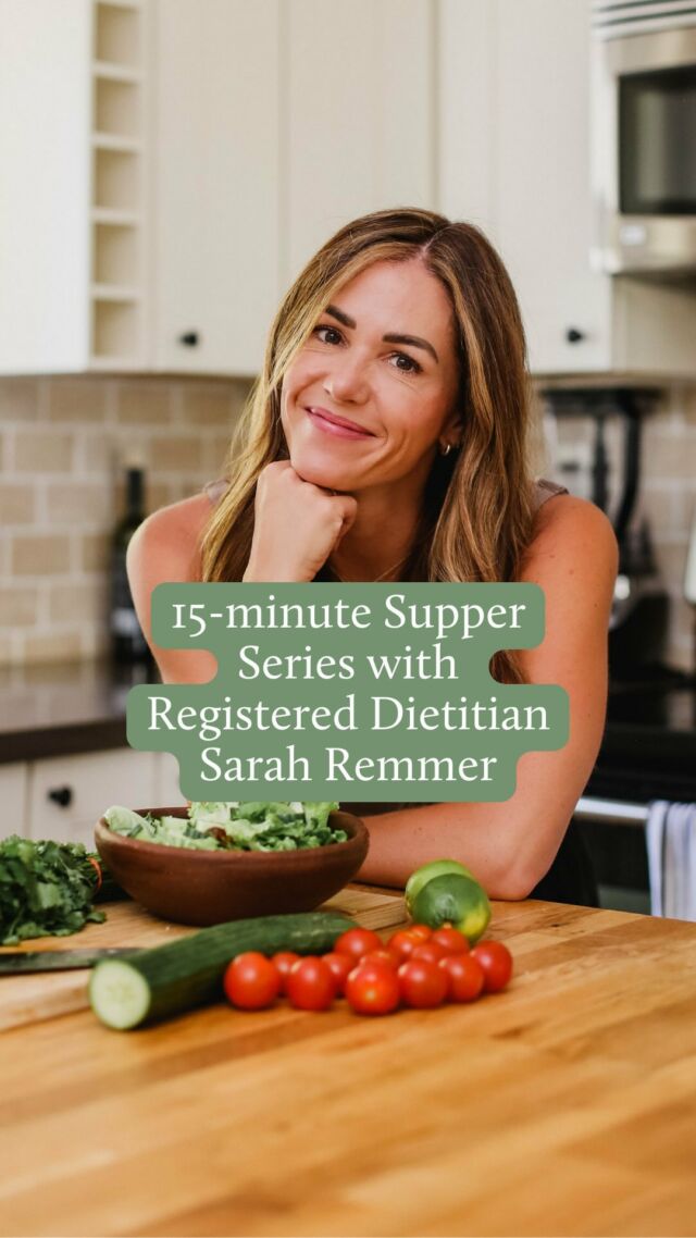 I’m so excited to dive into my new 15-minute supper series that starts TOMORROW!! 🥗🌯🍜🌮🙌🏻

Turn your notifications on my friends because you’re about to get 15 easy, nourishing family-friendly recipes that will become staples in your home. These are perfect for those busy weeknights when you don’t have the time, energy or desire to spend forever in the kitchen making dinner. 

As a dietitian with almost 20 years of experience working with families and developing recipes (and as a mom of 3 myself), I know first-hand how challenging feeding a family can be. After a busy day, making a nutritious and delicious supper that everyone will like can feel pretty daunting (I FEEL this in my bones!). This is why I wanted to create this series—to make supper seem less overwhelming and more achievable 🍝

These recipes are our family’s go-to favourites and I can’t wait to share them with you. My hope is that you’ll walk away with a new delicious collection of quick and easy meals that you can throw together in 15 minutes or less and that will save you time, money and your sanity 😅

We have lots of additional freebies that you’ll receive along the way too - join me starting tomorrow and for the next 15 days - let’s do this! 🙌🏻

Thank you @andreabuckettcooks for inspiring me and encouraging me to do this! And @savory.palate and @shannonhutchisonphoto for making it a fun experience ❤️